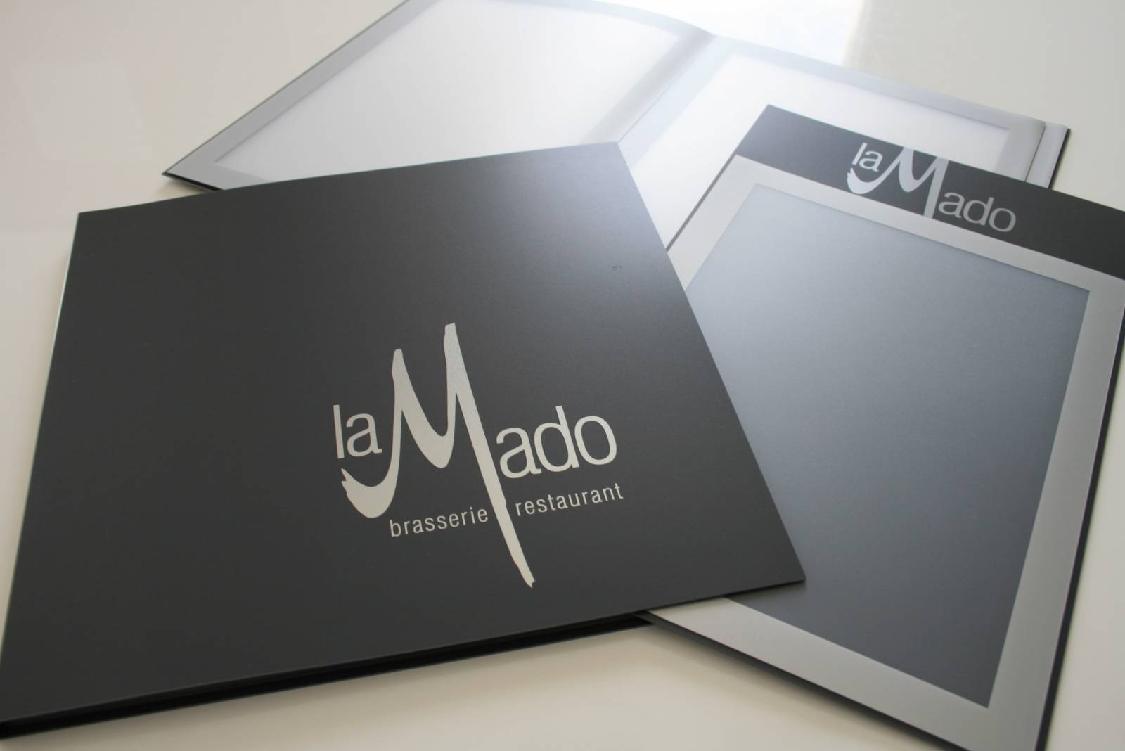 menus en Plastique personnalisés