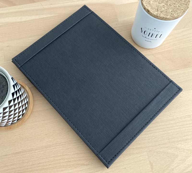 Custom band en page individuelle avec système de bandes haut et bas pour insérer une feuille pour bistrot à Rouen 76