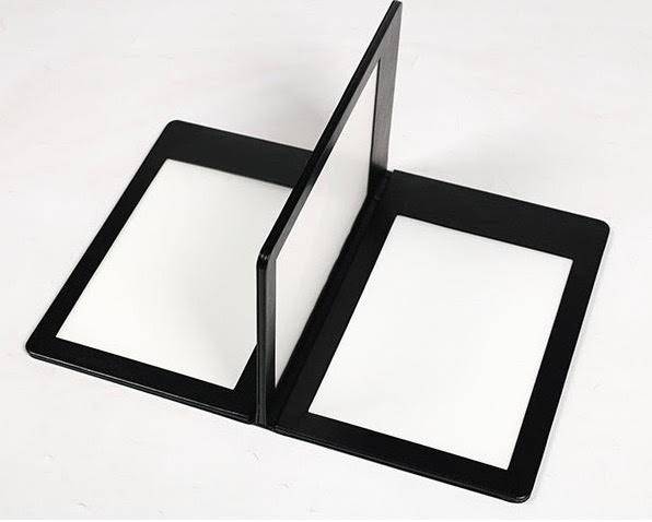 Menu LED rétro éclairé personnalisés 4 feuillets A4 pour restaurant Discothèque à Lille 59