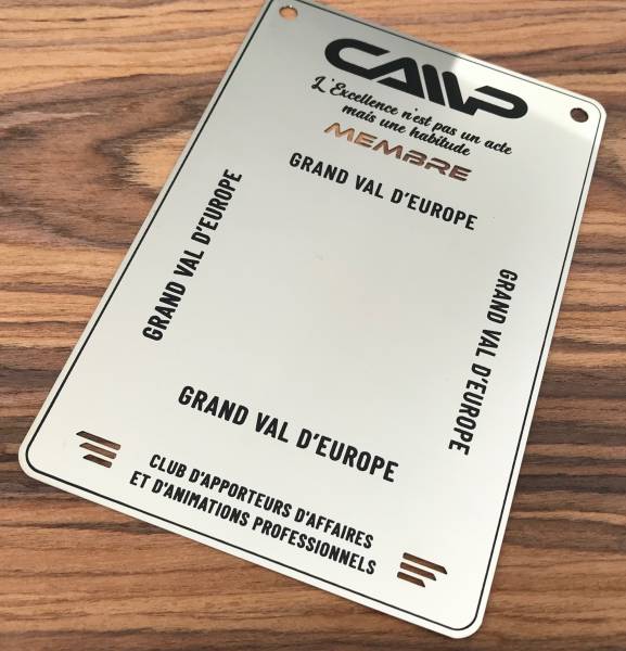 Pass en métal pour évènement à Grand Val d'Europe 77