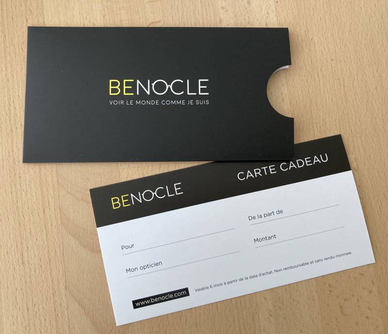Pochette à tirette pour carte cadeau personnalisée à Bordeaux 33300