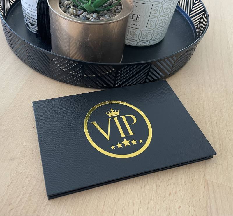 coffret aimanté premium pour distribuer carte métal pour société de communication à Villeurbanne 69