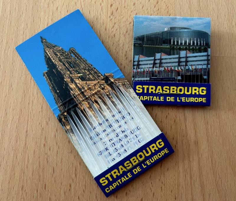 pochette cure dent en plastique publicitaire pour restaurant à Strasbourg 67