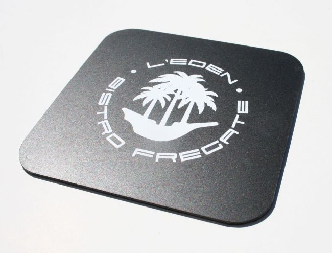 Sous verre EDEN polypro 1,2mm marquage 2 couleurs 2